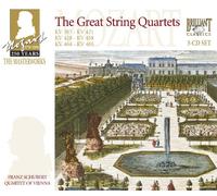 MOZART: The Great String Quartets [CD de audio] Franz Schubert Quartet of Vienna (F. Zwiauer, violin I, H. Rosenkranz, violin II