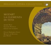 MOZART: La Clemenza di Tito (Brilliant Opera Collection) [CD de audio] André Post, Claudia Patacca, Cecile van de Sant, Vocal E
