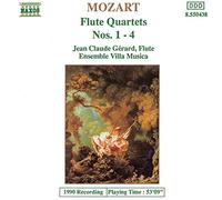 Mozart, W.A. – Cuartetos para flauta N.º 1–4 – NAXOS