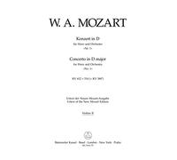 Mozart, W. Amadeus. Concerto in D Nº1 KV 412 + 514/ Violín