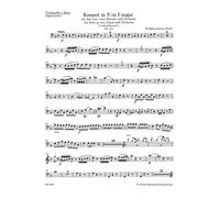 Mozart, W. Amadeus. Concerto in F Major Nº 7 KV 242/ Cello +