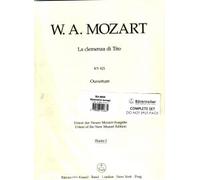 Mozart, W. Amadeus. La Clemenza di Tito KV 62/ Winds