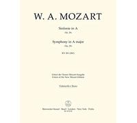 Mozart, W. Amadeus. Symphony A Dur Nº 29 KV 201/ Cello-Doubl