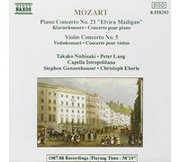 Mozart Wolfgang Amad - Concerto pour piano n°21 / Concerto pour violon n°5
