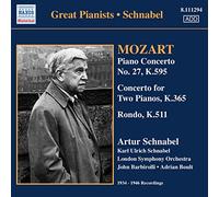 Mozart Wolfgang Amad - Concerto Pour Piano N°27 K.595 - Rondo K.511 - Concerto Pour 2 Pianos & Orchestre K.365