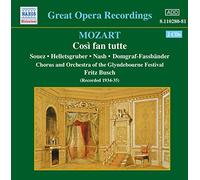 Mozart Wolfgang Amad - Cosi Fan Tutte