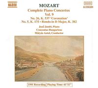Mozart Wolfgang Amad - Intégrale des concertos pour piano, vol.9