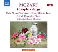 Ziesak – Intégrale des mélodies de Wolfgang Amadeus Mozart – CD – Importación USA – NAXOS