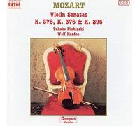 Mozart Wolfgang Amad - Sonates pour violon & piano K. 378, 376 & 296
