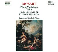 Mozart Wolfgang Amad - Variations pour piano, vol.1