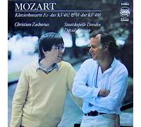 Mozart Wolfgang Amadeus Christian Zacharias und David Zinman - Wolfgang Amadeus Mozart - Christian Zacharias , Staatskapelle Dresden , David Zinman - Klavierkonzert Es-dur KV 482 & A-dur KV 488 - ETERNA - 7 25 047