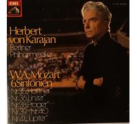 Mozart, Wolfgang Amadeus - Herbert von Karajan, Berliner Philharmoniker - 6 Sinfonien: Nr. 35 "Haffner", Nr. 36 "Linzer", Nr. 38 "Prager", Nr. 39 ' Nr. 40, Nr. 41 "Jupiter"