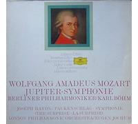 Mozart Wolfgang Amadeus Joseph Haydn und Eugen Jochum - Berlin Philharmonic* / Karl Böhm, The London Philharmonic Orchestra - Symphony Nr. 41 In C Major (Jupiter) / Symphony Nr. 94 In G Major (The Surprise)