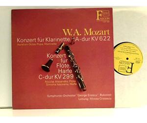 Mozart, Wolfgang Amadeus - Klarinette Aurelian Octav Popa / Flöte Nicolae Alexandru , Harfe Simona Iusceanu* - Symphonie-Orchester "George Enescu", Bukarest* Leitung: Mircea Cristescu - Konzert Für Klarinette A-dur KV ...