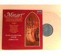 Mozart, Wolfgang Amadeus - Margaret Marshall, Margaret Cable, Wynford Evans, Stephen Roberts (2), The Wren Orchestra, The Choir Of St John's College Cambridge*, George Guest - Vesperae De Dominica, K321 • Litaniae De ...