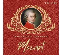 Mozart - Wolfgang Amadeus Mozart - 10 CDs - Sinfonías, Sonatas para piano, Concierto para piano