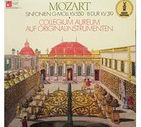 Mozart, Wolfgang Amadeus - Sinfonien G-moll, KV 550 - B-dur, KV 319 ( Vinyl LP ) Collegium aureum auf Orininalinstrumenten.