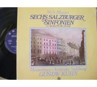 Mozart, Wolfgang Amadeus - Wolfgang Amadeus Mozart , Das Mozarteum Orchester Salzburg , Gustav Kuhn - Sechs Salzburger Sinfonien KV 183, 184, 199, 200, 201, 202 - Orbis - 34 633 8
