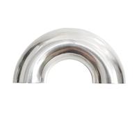 MOZTO 1 Uds 40mm O/D 304 Soldadura Sanitaria De Acero Inoxidable Accesorio De Tubería De Codo De 180 Grados, For Conectores De Manguera De Codos Lácteos Homebrew