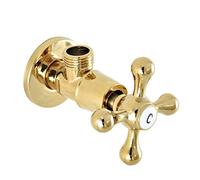 MOZTO 1pcs Válvula De Parada De Ángulo del Grifo 1/2 "Masculino, Accesorio De Baño De Latón De Color Dorado