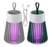 Mozz Guard,Zapper Pro Antimosquitos,LáMpara Repelente De Mosquitos Recargable Para Exteriores, Impermeable, Para Camping, Jardines E Interiores (2 Pcs)