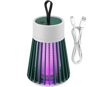 Mozz Guard,Zapper Pro Antimosquitos,LáMpara Repelente De Mosquitos Recargable Para Exteriores, Impermeable, Para Camping, Jardines E Interiores (Verde)