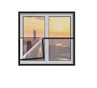 Mozzeilee Malla mosquitera, tamaño personalizado, red de seguridad autoadhesiva para ventana, semitransparente, red de protección para gatos para sala de estar/patio (posición 9)