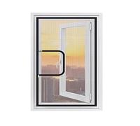 Mozzeilee Malla mosquitera, tamaño personalizado, red de seguridad autoadhesiva para ventana, semitransparente, red de protección para gatos para sala de estar/patio (posición 1)