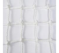 Mozzeilee Red de protección para barandilla de escalera de balcón de 8 mm, malla de 5 cm, redes protectoras de seguridad para niños para parque infantil/ventana, valla decorativa/cría/carga/red de