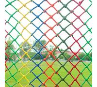 Mozzeilee Red protectora de seguridad para mascotas y niños, columpio, casa de árbol, ventana/balcón, barandilla de escalera, red de protección, red de cuerda colorida anticaídas para parque infantil