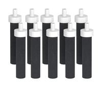 Mozzoom 10 paquetes de filtro de botella de agua de repuesto para filtro de agua Brita compatible con Brita BB06 Hard Sided, Stainless Steel and Sport Bottle Filter