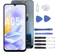 MP+ A05S - Pantalla de repuesto para Samsung Galaxy A05S con kit de herramientas de reparación, pantalla táctil LCD para SM-A057F, SM-A057F/DS, reparación rota, pantalla negra o no sensible