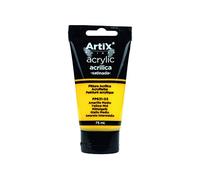 MP Artix Pintura Acrílica Satinada, Amarillo (Yellow Mid), 75 ml