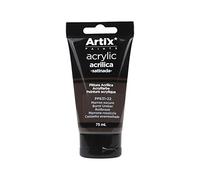 MP Artix Pintura Acrílica Satinada, Marrón (Burnt Umber), 75 ml