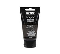 MP Artix Pintura Acrílica Satinada, Marrón (Raw Umber), 75 ml