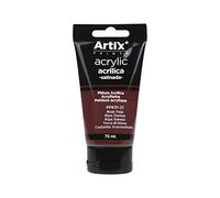 MP Artix Pintura Acrílica Satinada, Marrón (Ripe Sienna), 75 ml