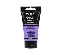 MP Artix Pintura Acrílica Satinada, Morado (Brilliant Purple), 75 ml