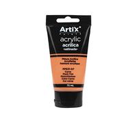 MP Artix Pintura Acrílica Satinada, Naranja (Flesh Tint), 75 ml