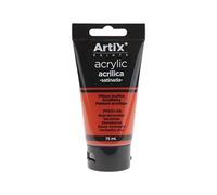 MP Artix Pintura Acrílica Satinada, Rojo (Vermillion), 75 ml