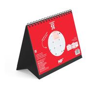 MP-Calendario Neutral de Escritorio para Escribir 2026 1 mes por página Enero 2026 - Diciembre 2026 (12 meses) Férias em Portugal,15x21cm