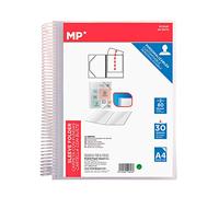 Mp - Carpeta Clasificadora con Anillas, 30 Fundas A4 con Portada Personalizable