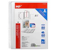 MP - Carpeta Clasificadora con Anillas, 60 Fundas A4 con Portada Personalizable