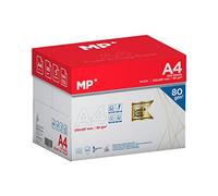 MP - Folios A4 80gr 2500 Hojas Premium, Papel A4 Material Oficina y Papeleria, Material Escolar, 5 Paquete Folios Blancas, Din A4 Imprimir