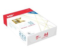 MP - Folios Din A4 80gr, 500 Hojas, Papel Blanco Premium para Impresora Multifunción, para Uso de Oficina, Material Escolar, Paquete de Impresión Multiusos
