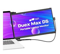 MP - Monitor portátil Duex Max DS de 14.1 pulgadas, FHD 1080P USB A/Usb C/Hdmi segundo monitor para portátiles de 14 a 17 pulgadas, Windows/Macos/Android/Switch