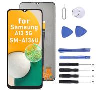 MP+ Pantalla de repuesto A13 para Samsung Galaxy A13 5G con kit de herramientas de reparación, pantalla táctil LCD digitalizador Asamblea para SM-A136U, reparación rota, no sensible o pantalla negra
