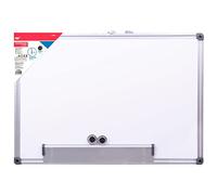 MP Pizarra Magnética 60 * 90 cm - Accesorios: 2 imanes y Bandeja, para escuela, hogar y oficina