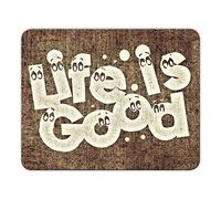 MP08 Stay Strong, BE Positive - Alfombrilla para ratón, diseño con base de caucho