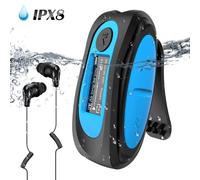 MP3 Impermeable IPX8 8GB Reproductor Deportivo Natación Clip Radio HiFi Panta...