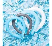 mpac+ Enfriador de cuello | Envolturas refrescantes para el cuello, tubo de enfriamiento para el cuello, aire acondicionado personal con bolsa de hielo de gel para actividades al aire libre, alivio